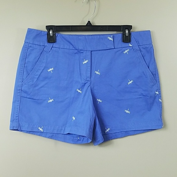 J. Crew Factory Pants - NWT J. Crew Factory Dragonfly Print Chino Shorts